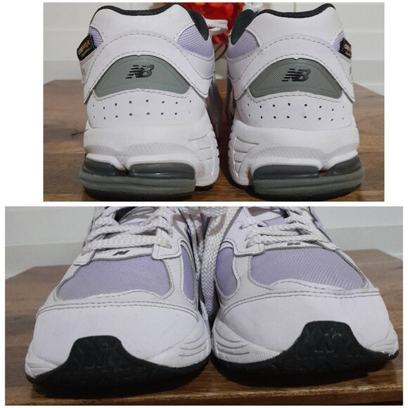 SOLD🔴🔴🔴🔴🔴🔴New Balance YOUTH 2002R  Taro Lilac Glo Sz 4 EU 36 PREOWNED - Picture 4 of 7
